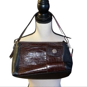 Brighton Leather Handbag Shoulder Bag Purse